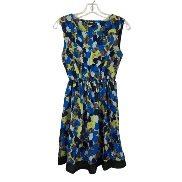 Tenki Dresses & Skirts - Tenki Women’s Blue on Blue Sleeveless Dress